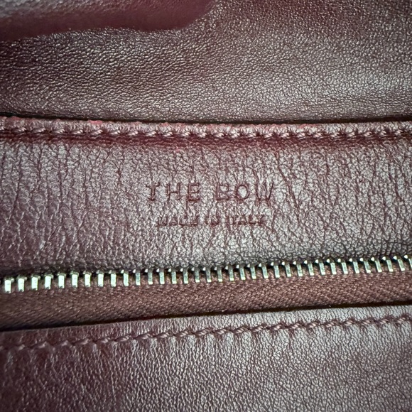 THE ROW Suede Sidekick Bag in Vermillon - Picture 6 of 11